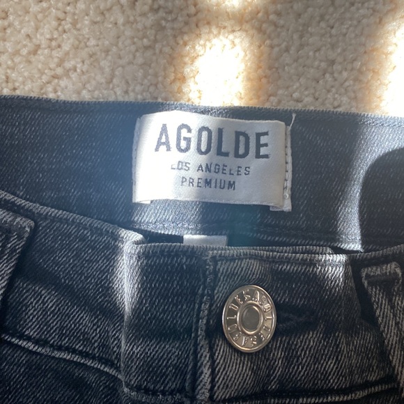 Agolde size 27 skinny ripped jean! Slightly worn. - Picture 2 of 3